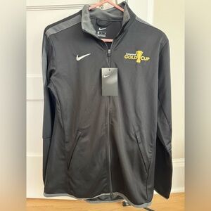 Nike Black Gold Cup Womens Track Jacket